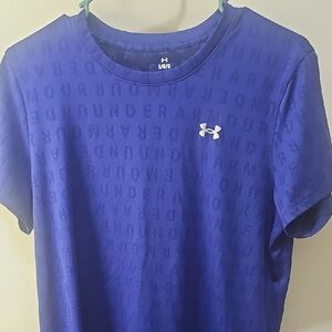 Under Armour Blue Short Sleeve Performance Tee